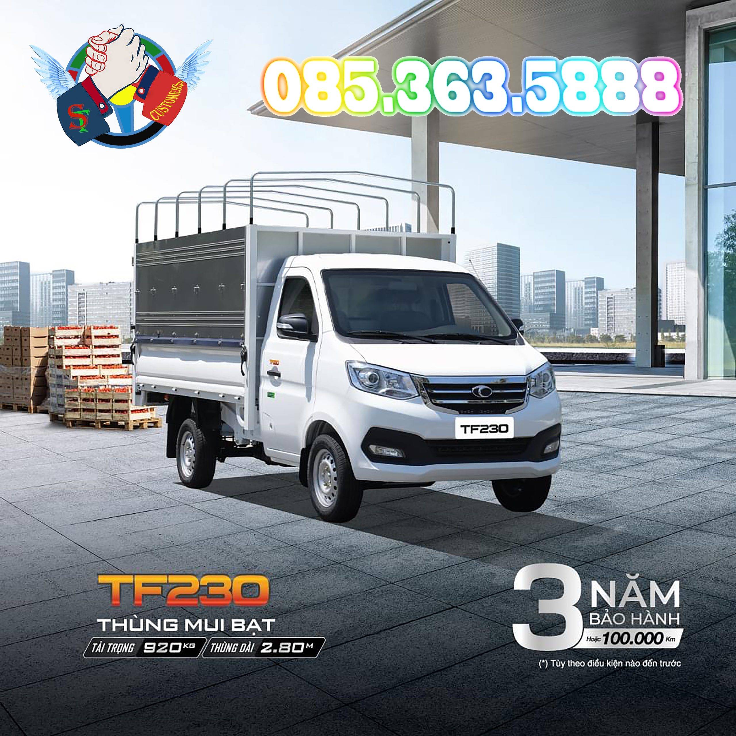 Ảnh xe tải Towner230 của thaco Bắc Ninh