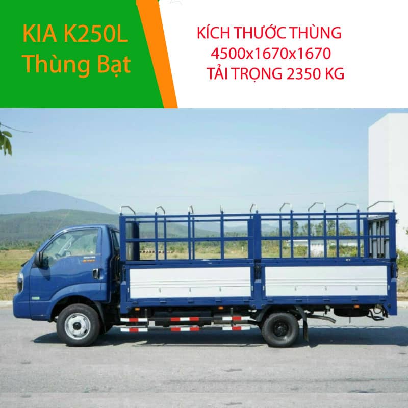 Ảnh xe Kia K250L Thùng bạt màu xanh tại Thaco Bắc Ninh Ảnh xe Kia K250L Thùng bạt màu xanh tại Thaco Bắc Ninh