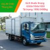 Ảnh xe Ollin S700 thùng kín màu xanh của Thaco Bắc Ninh