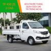 Ảnh xe TF230 thùng lửng màu trắng của Thaco Bắc Ninh