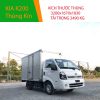 Xe kia K200 Thùng kín màu trắng tại Thaco Bắc Ninh