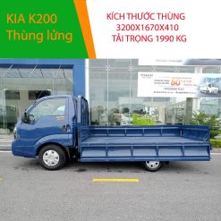 Xe tải Kia K200 Thùng lửng tải 1,9 tấn
