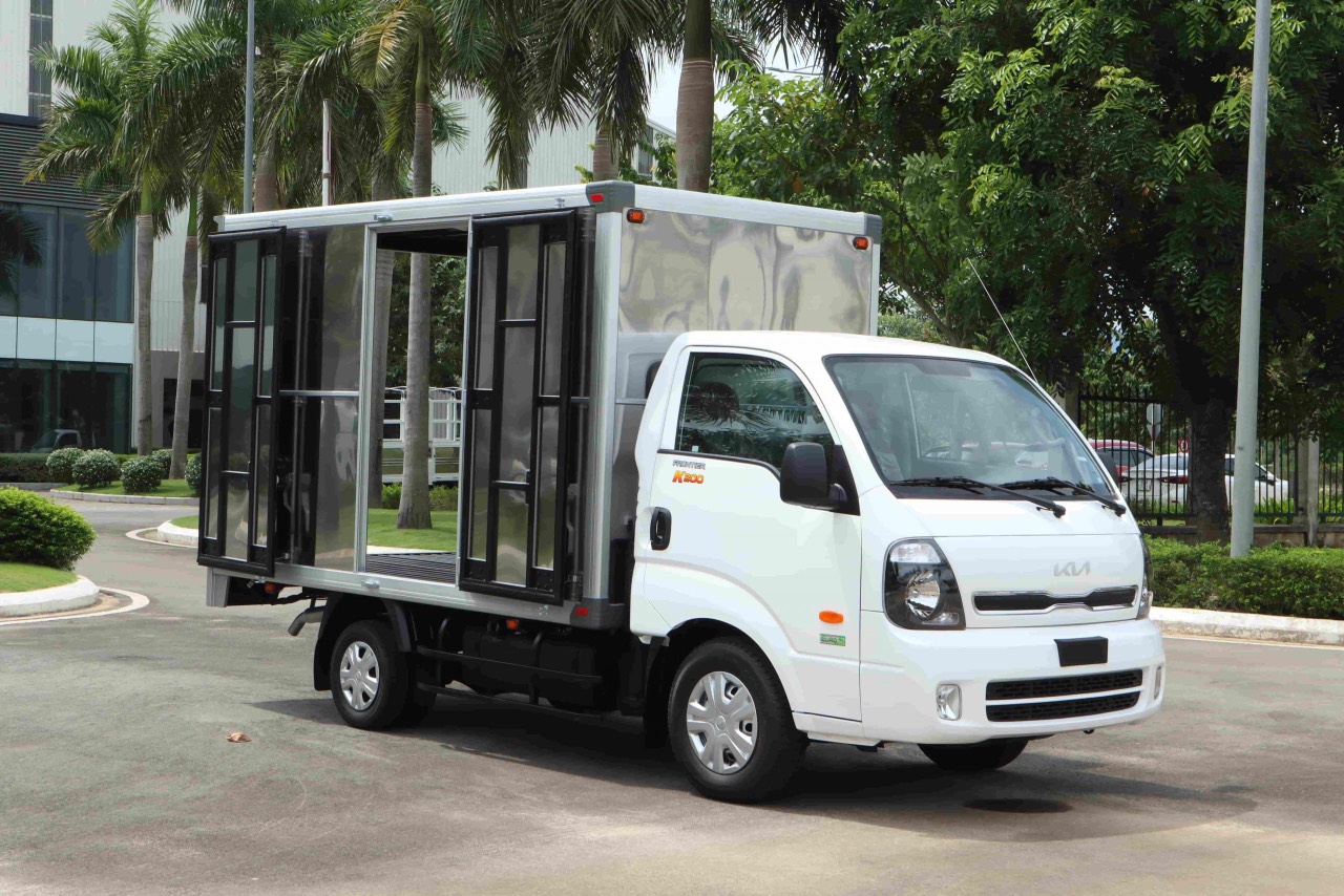 Ảnh xe K200 E5 tại thaco Bắc Ninh
